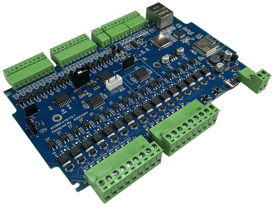 Sterownik Kincony KC868-A16V3 do automatyki przewodowej i Home Assistant